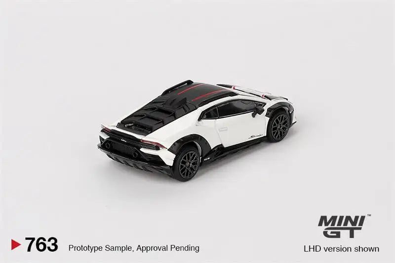 **Pre-Order** MINI GT 1:64 Lambo Huracán Sterrato Bianco Asopo Diecast Model Car