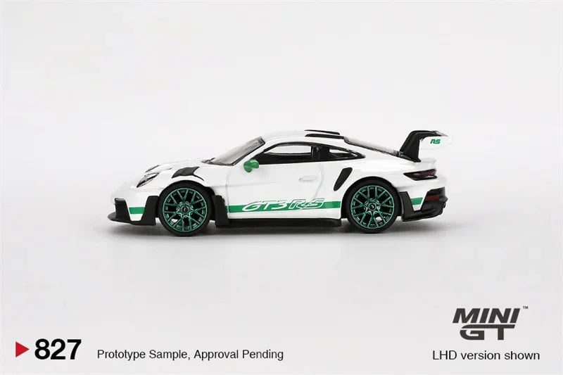 **Pre-Order** MINI GT 1:64 911 (992) GT3 RS Tribute to Carrera RS Package White LHD Blister box Ver. Diecast Model Car