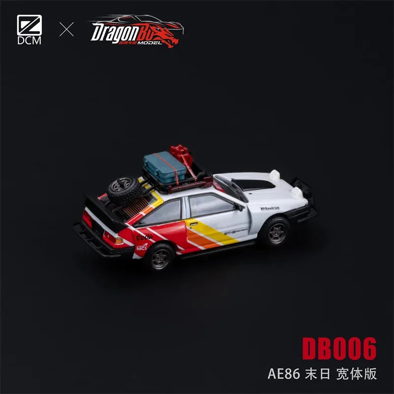 D.BoModel & DCM 1:64 AE86 Limited 999 Diecast Model Car
