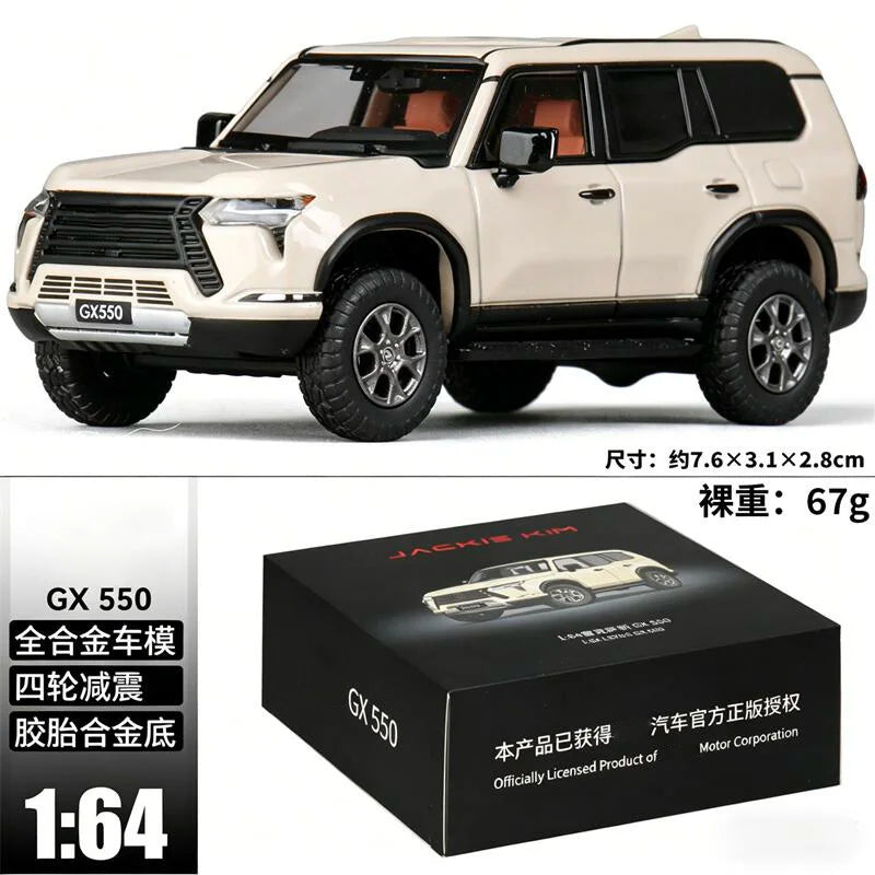 JKM 1:64 GX550 Die-Cast Car Model Miniature Gifts