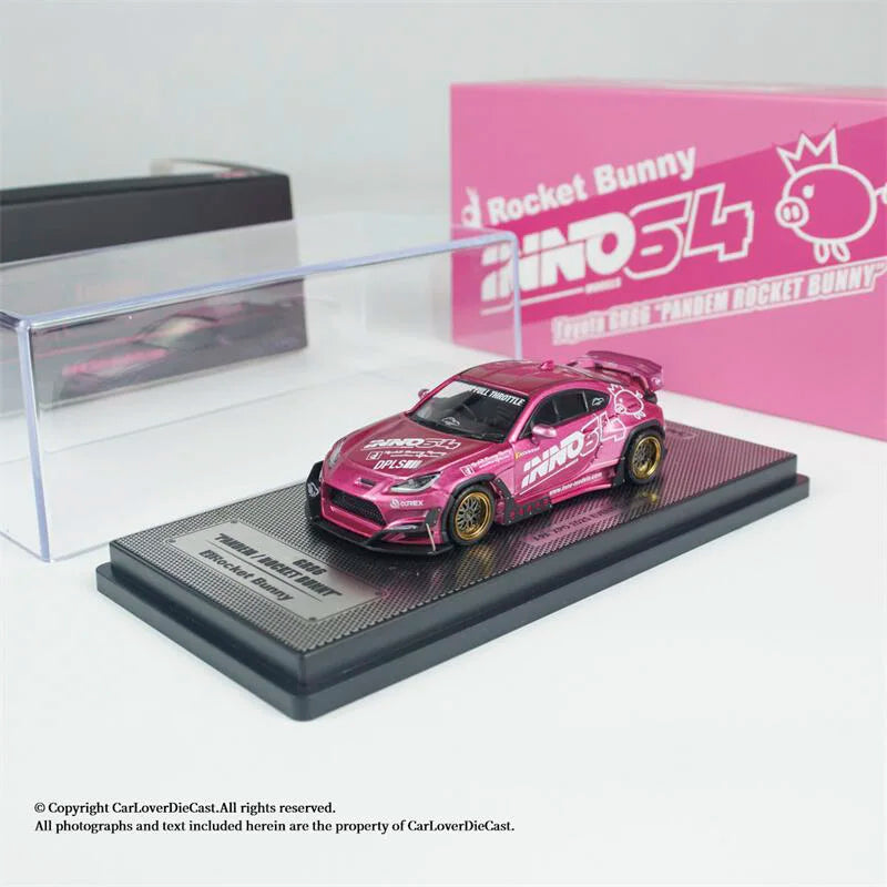 INNO 1:64 YANGWANG U9 Black / NSX NA1 ROCKET BUNNY / GR86 APA xpo 2025 Die-Cast Car Model Collection Miniature