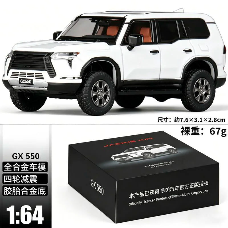 JKM 1:64 GX550 Die-Cast Car Model Miniature Gifts