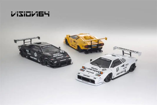 Vision64 1:64 LBWK LB-Works Countach LP500 Limited999 Diecast Model Car