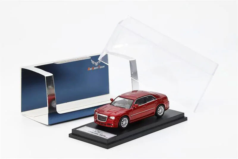DCT 1:64 SRT8 300C Grey / Red / White Die-Cast Car Model Miniature Gifts