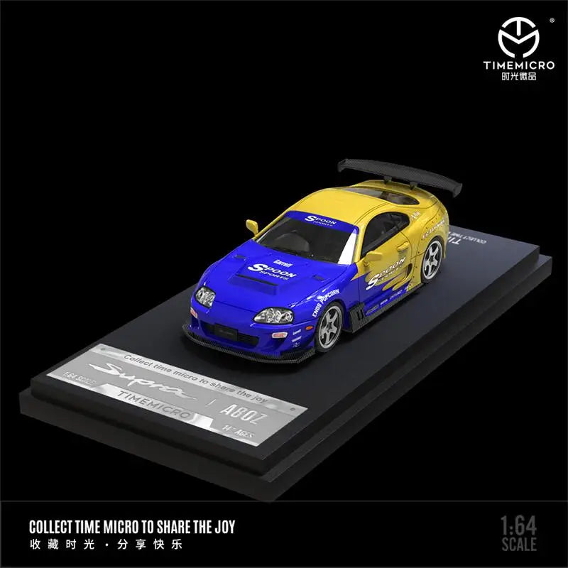 Time Micro 1:64 Supra A80Z Spoon Diecast Model Car