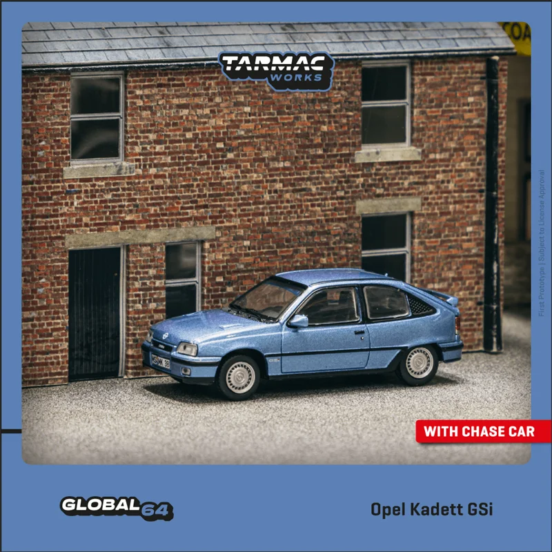 **Pre-Order** Tarmac Works 1:64 Opel Kadett GSi Blue Metallic Diecast Model Car