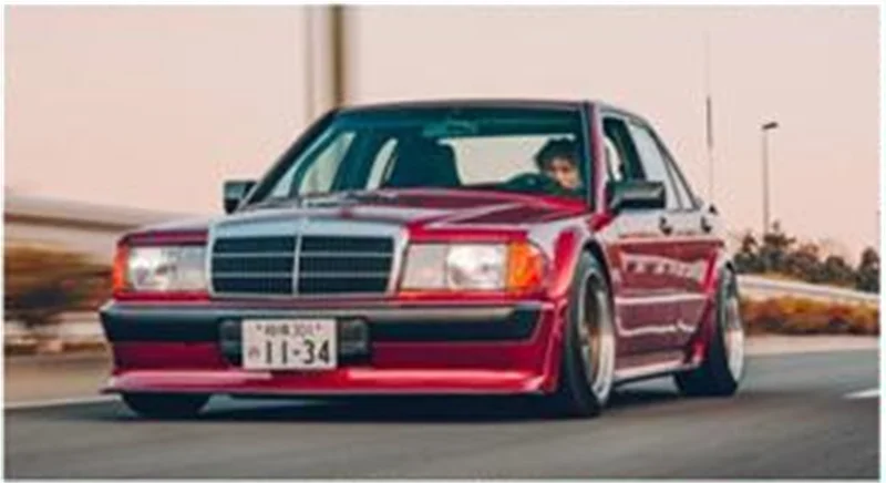 **Pre-Order** HKM Premium 1:64 MB 190E W201 2.5-16 Evo II Restmod limited999 Diecast Model Car
