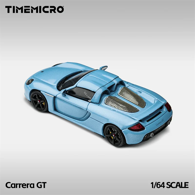 PreSale Time Micro 1:64 CARRERA GT Baby Blue ollection Miniature DieCast Model Car
