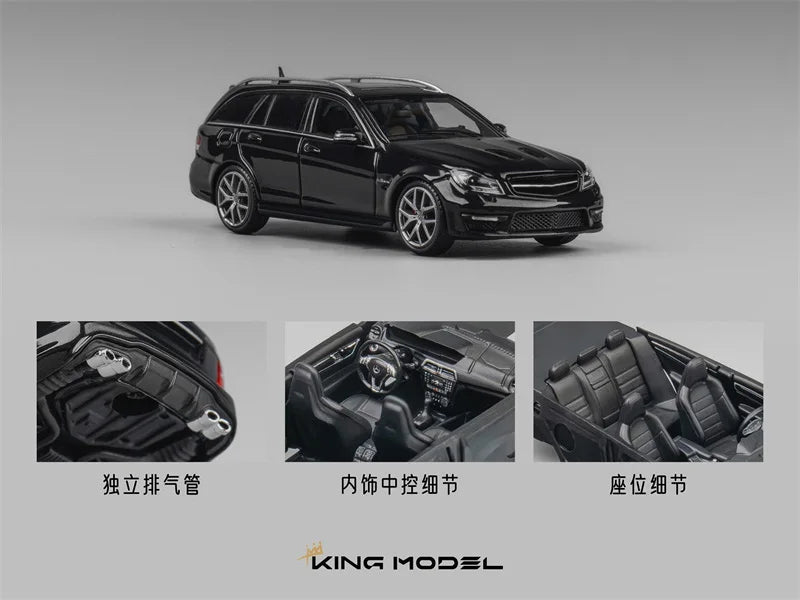 [PreSale] King Model 1:64 E63 W211 / C63 W204 Limited999 Diecast Model Car