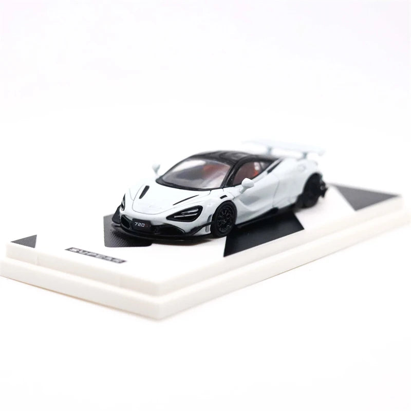 SUPCAR SC 1:64 720S Black / Grey limited999 Diecast Model Car