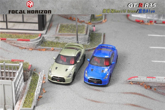 Focal Horizon FH 1:64 GT-R R35 Limited999 Diecast Model Car