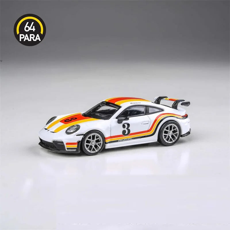 Para64 1/64 1999 Si EM1 Blue Pearl RHD Blue Pearl 935/78 Hilux White Diecast Model Car