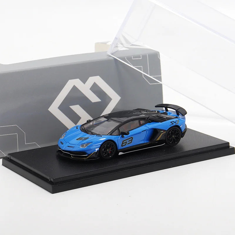 Maxwell 1:64 Aventador svj63 Pearlescent Limited399 Diecast Model Car