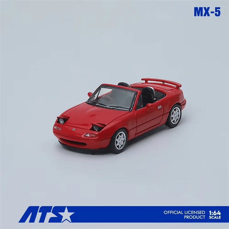 ATS 1:64 Initial D MX-5 Die-Cast Car Model Miniature Gifts