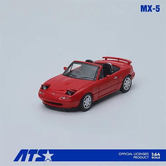 ATS 1:64 Initial D MX-5 Die-Cast Car Model Miniature Gifts