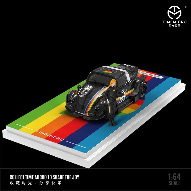 Time Micro 1:64 White / Black Limited999 Diecast Model Car