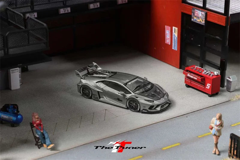 **Pre-Order** The Tuner 1:64 Huracan LP610-4 LB-Silhouette Works GT Diecast Model Car