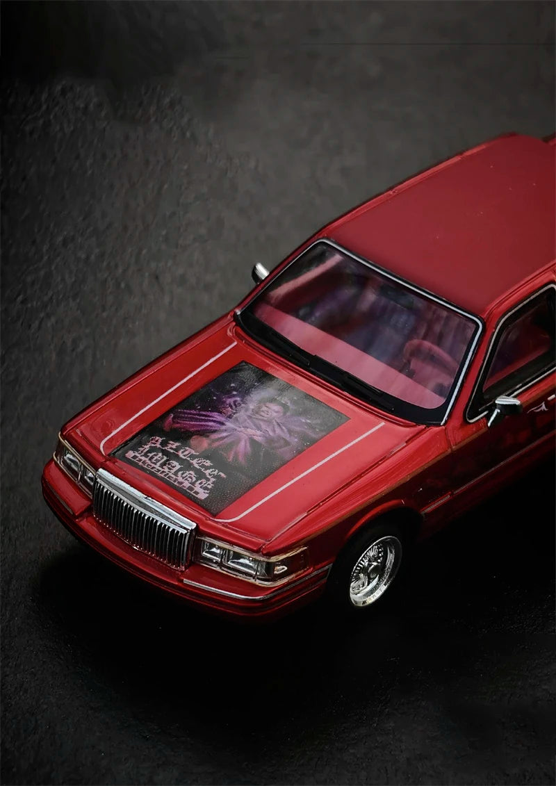 MK Miniatures 1:64 LINCOLN Lowrider Limited388 Diecast Model Car
