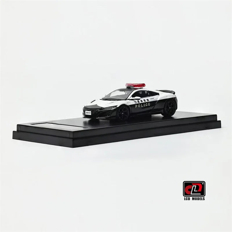 LCD 1:64 NSX Japanese police Die-Cast Car Model Collection Miniature Gifts