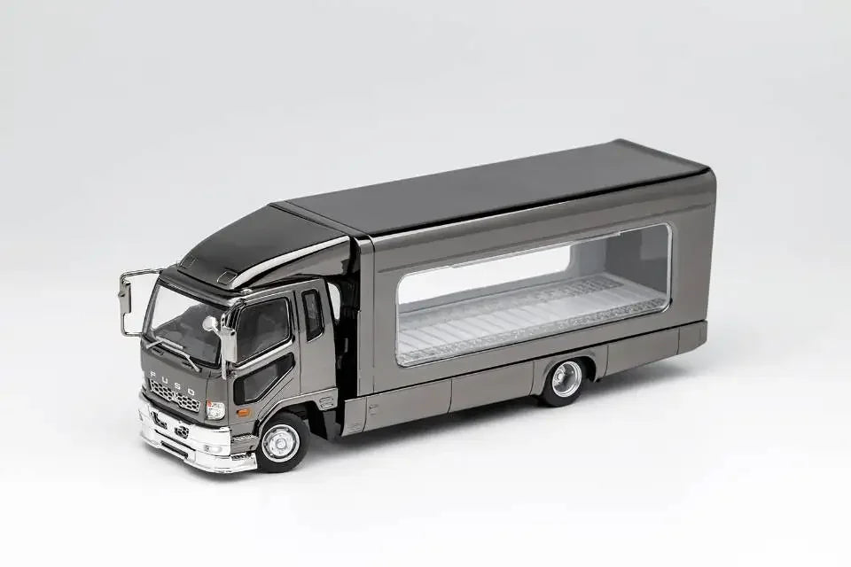 GCD 1:64 Fuso Fighter Mk2 FK 2017 Outriggers Raised Truck limited599 Diecast Model Car