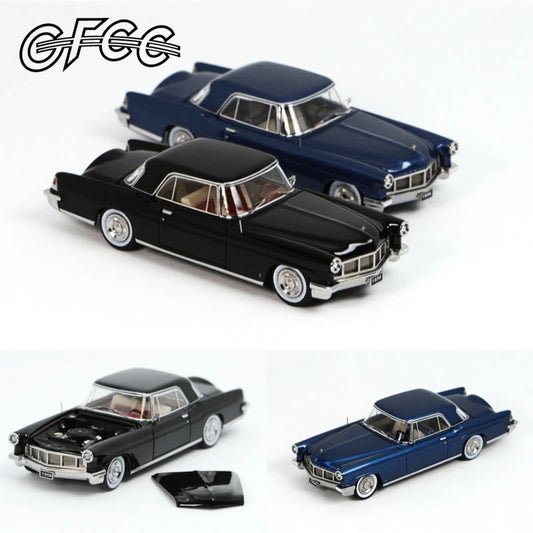 GFCC 1:64 Continental Mark II 1956 Black / Blue Diecast Model Car