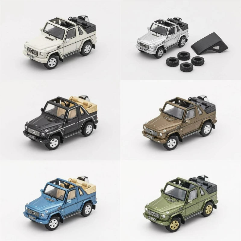 GCD 1:64 W463 2013 G500 Cabriolet LHD Diecast Model Car