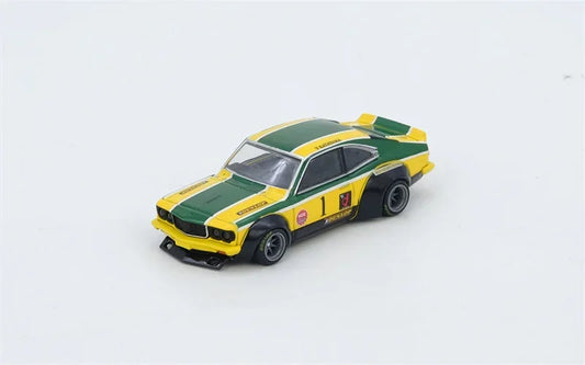 INNO64 1:64 RX3 KATAYAMA RACING YellowGreen Collection Miniature DieCast Model Car