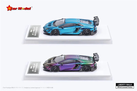 Star Model 1:64 Liberty Walk Aventador LP700-4  limited499 Diecast Model Car