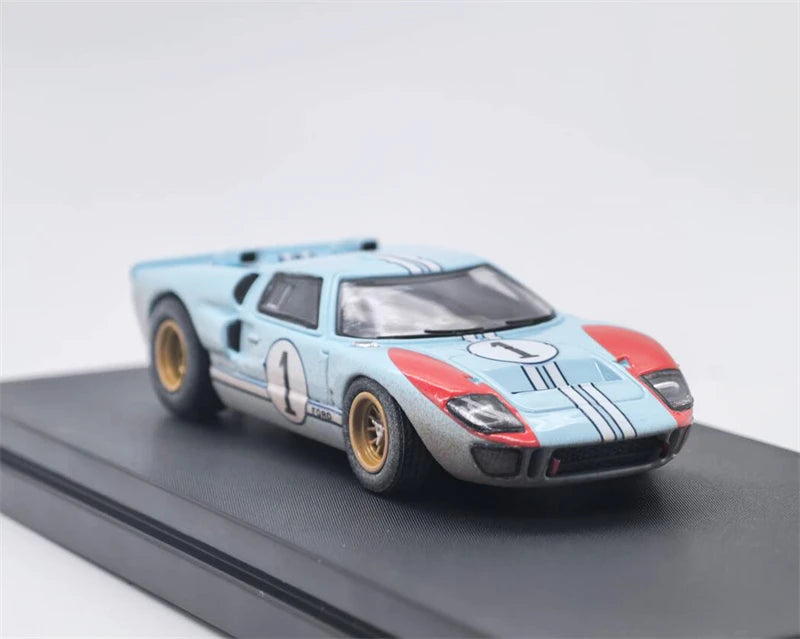[PreSale] DIECARFT 1:64 GT40 MK II 1966 Racing Le Mans Blue Daytona Racing Diecast Model Car
