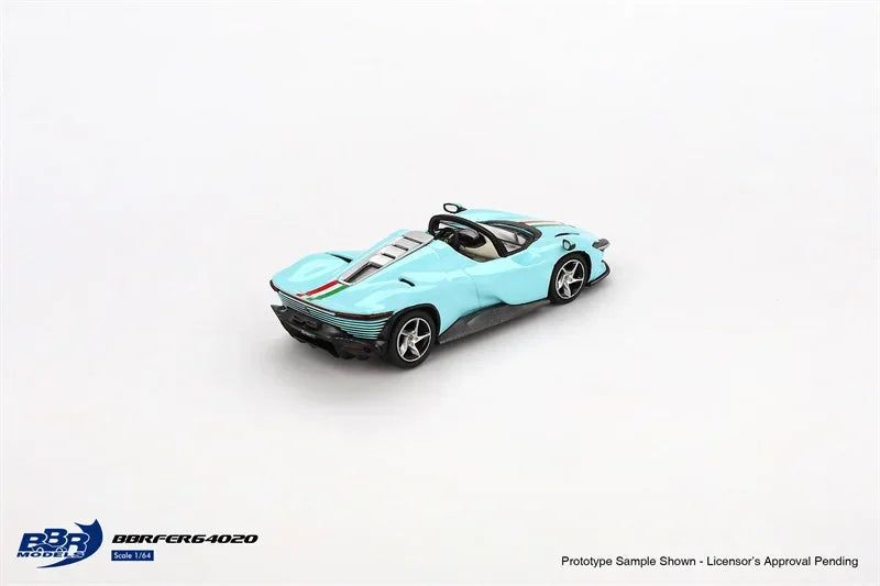 PreSale BBR 1:64 Daytona SP3 Light Blue Collection Miniature DieCast Model Car