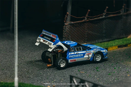Tarmac Works 1:64 Lancia 037 Rally Ypres 24 Hours Rally 1983 Diecast Model Car