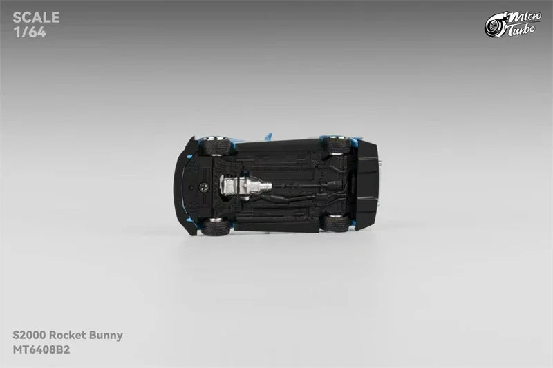 Micro Turbo 1:64 S2000 Pandem Rocket Bunny baby blue Diecast Model Car