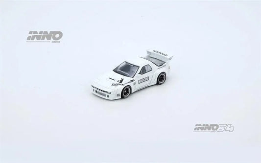 PreSale INNO 1:64 RX7 FC3S PANDEM AERO White Die-Cast Car Model Collection Miniature