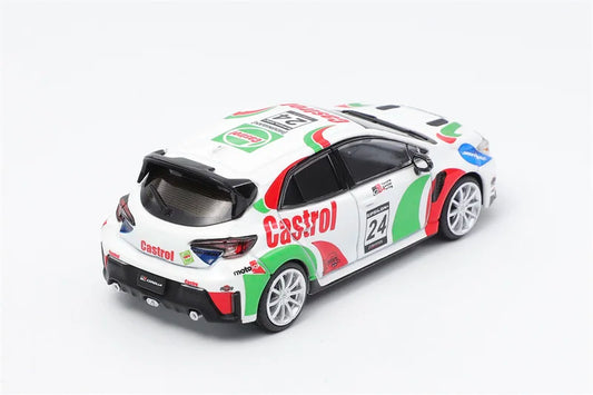 Shadow Pro 1:64 E210 Mk12 Corolla GR Castrol Livery NO.24 Die-Cast Car Model Miniature Gifts