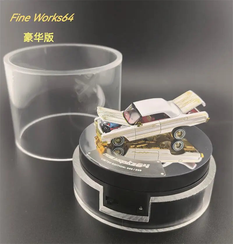 [PreSale] Fine works64 1:64 Impala West Coast Bouncing Cars Diecast Model Car
