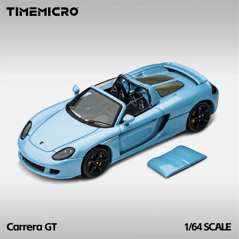 PreSale Time Micro 1:64 CARRERA GT Baby Blue ollection Miniature DieCast Model Car