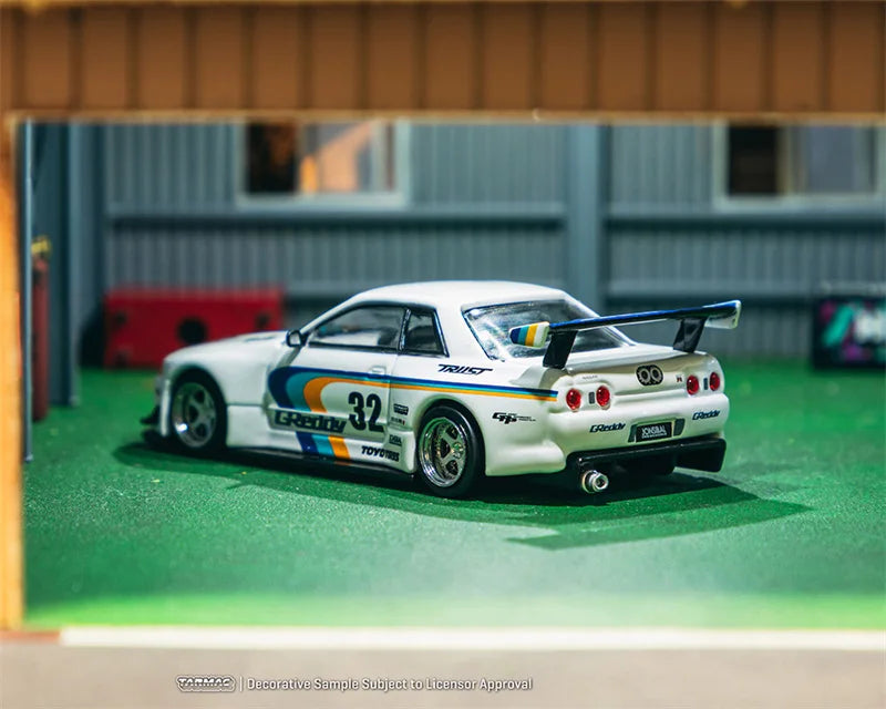[PreSale] Tarmac Works TW x Mijo 1:64 GTR R32 JONSIBAL #32 DESIGNWORKS GREDDY LIMITED EDITION Diecast Model Car