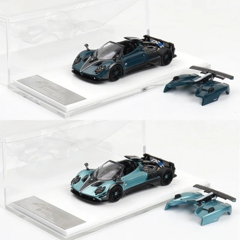 Rhino Model RM Decode 1:64 Zonda 760 MY Carbon Diecast Model Car