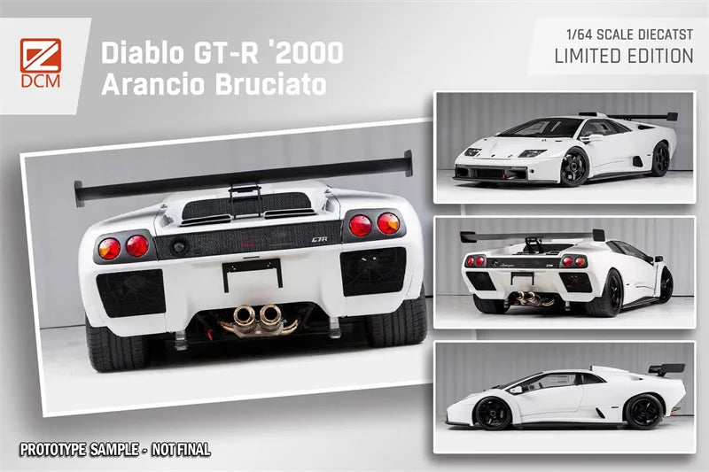 DCM 1:64 diablo GT-R limited500 Diecast Model Car