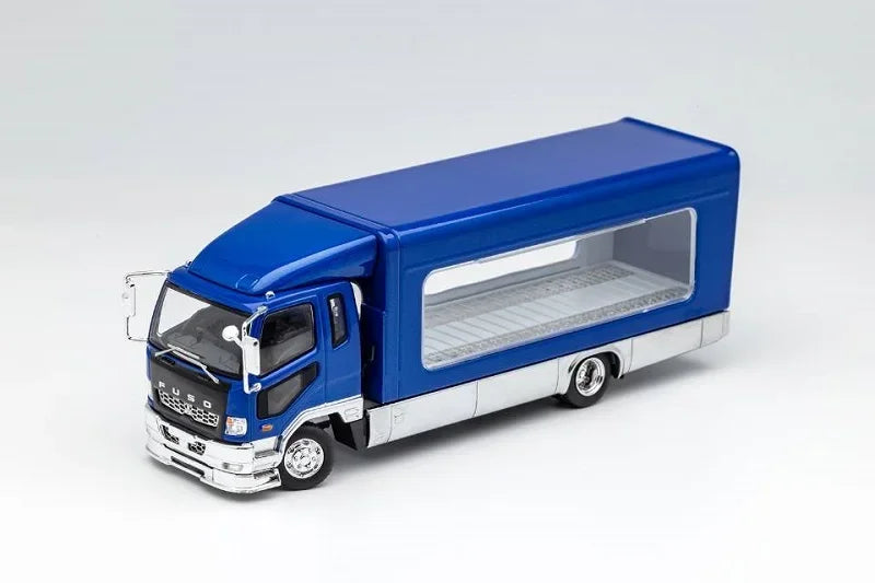 GCD 1:64 Fuso Fighter Mk2 FK 2017 Outriggers Raised Truck limited599 Diecast Model Car