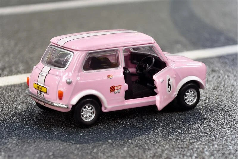 Tiny 1:50 Mini Cooper Mk 1 Pink Diecast Model Car