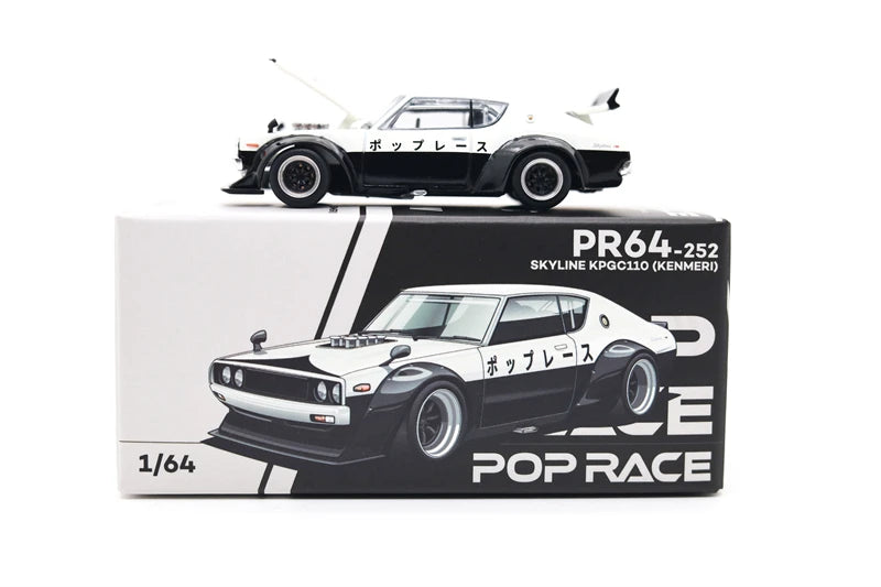 Pop Race 1:64 Pandem EG6 Mk5 RX7 RX8AMEMIYA LPI 800 SILVIA S13 DBX LANCER EVO 787B 1991 LeMans NSX-R GT Spoon Diecast Model Car