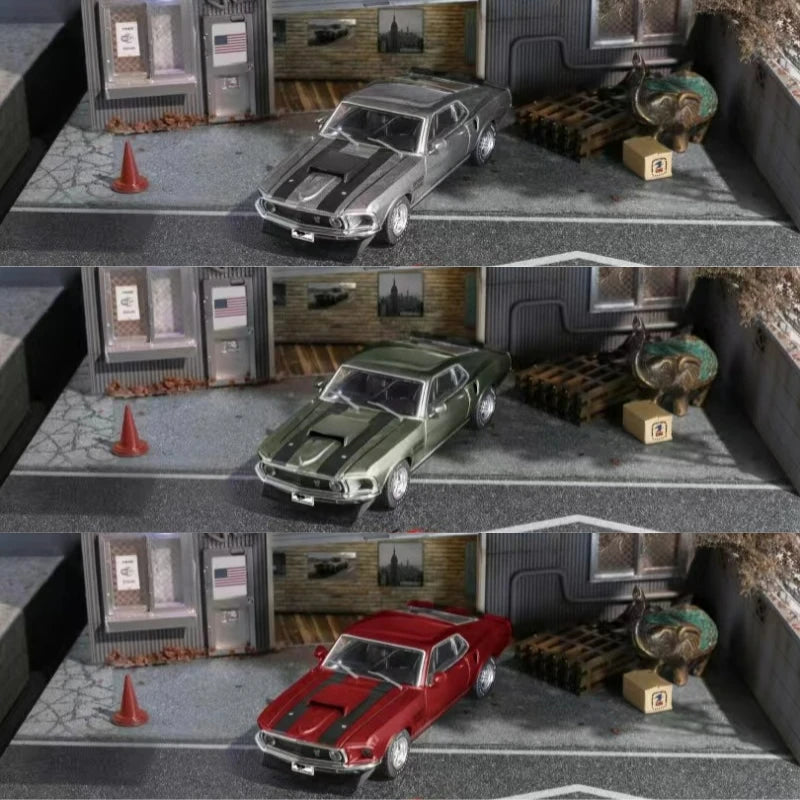 [PreSale]  The Tuner 1:64 Mustang Boss 429  1969 7.0L V8 Diecast Model Car