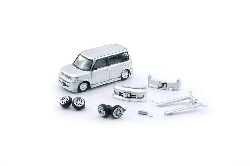**Pre-Order** BM Creations 1:64 2000 bB Silver (LHD) Diecast Model Car
