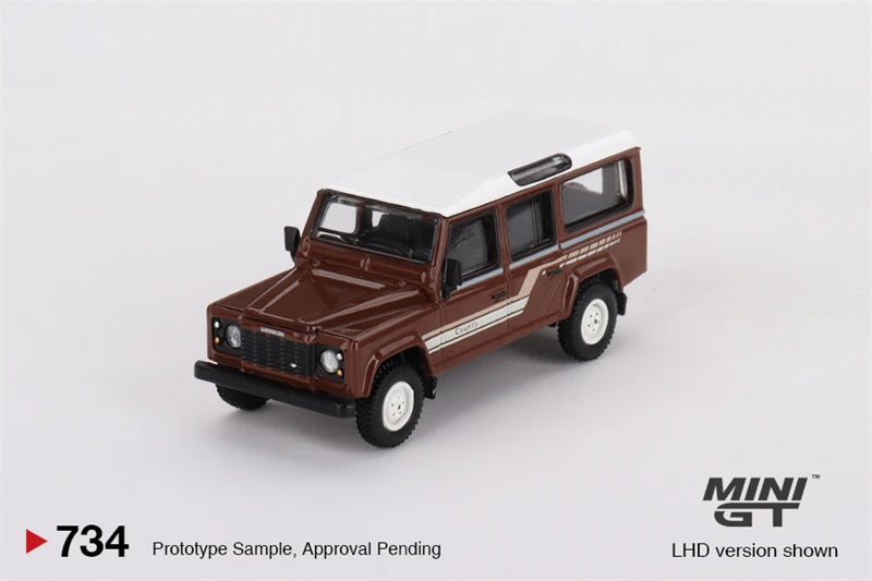 **Pre-Order** MINI GT 1:64 Land Rover Defender 110 1985 County Station Wagon Diecast Model Car