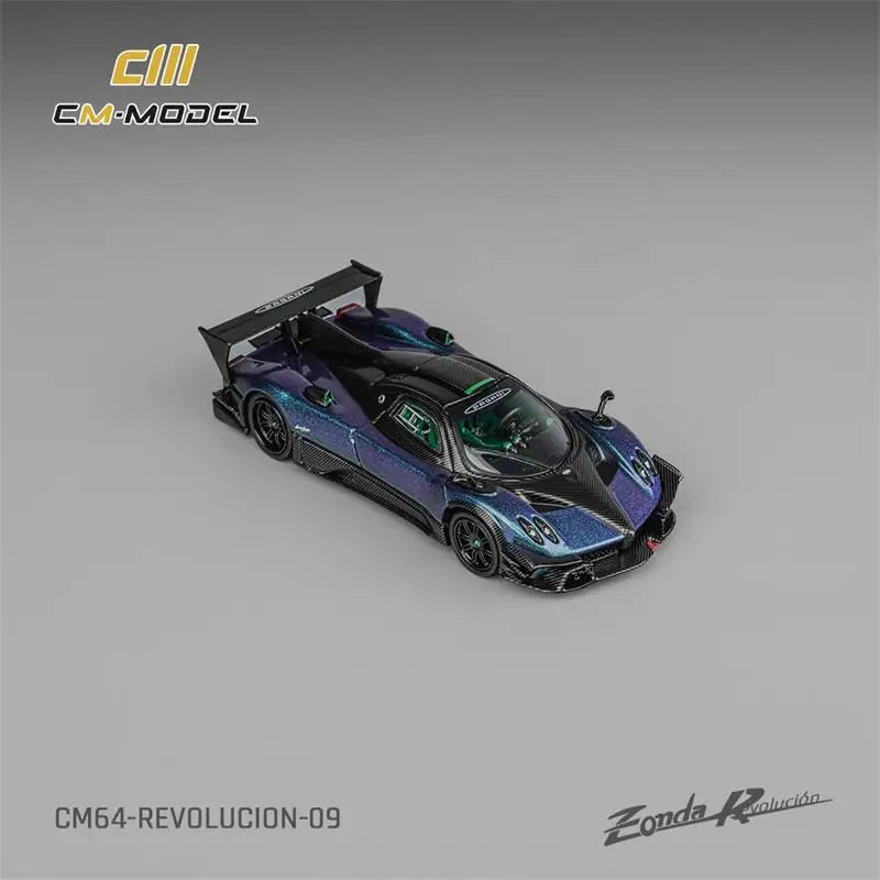CM Model 1:64 Zonda Revlucion Pagani Chameleon Die-Cast Car Model Miniature Gifts