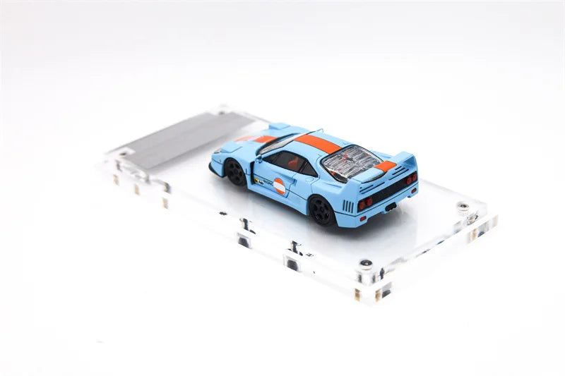 Findclassically 1:64 F40 Blue limited500 Diecast Model Car