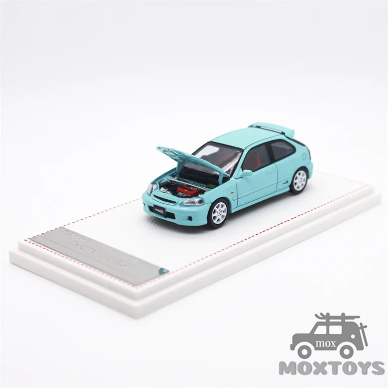 Model One 1:64 Civic Type-R EK9 limited999 Diecast Model Car