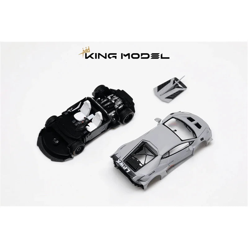 KING MODEL 1:64 LBWK Huracan Die-Cast Car Model Collection Miniature