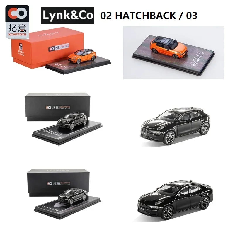 XCarToys 1:64 Lynk & Co 02 HATCHBACK /03 Diecast Model Car